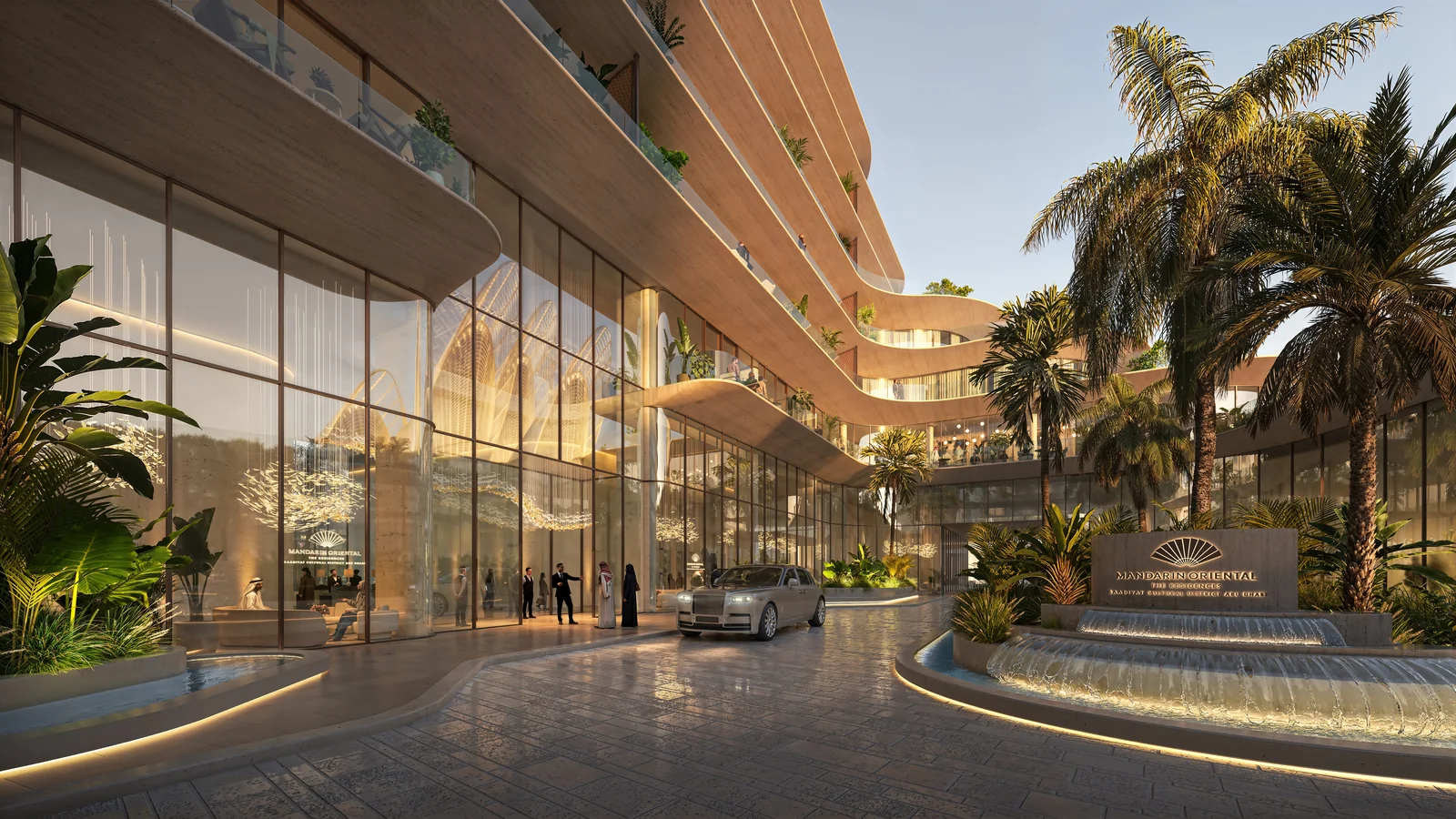Mandarin Oriental Residences Saadiyat, pool deck, Abu Dhabi
