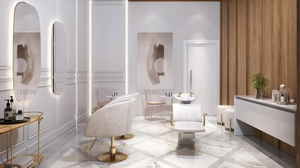 Wellness studio interior in Sapphire Tower, a Balneário Camboriu development illustrating Brazil's real estate threshold