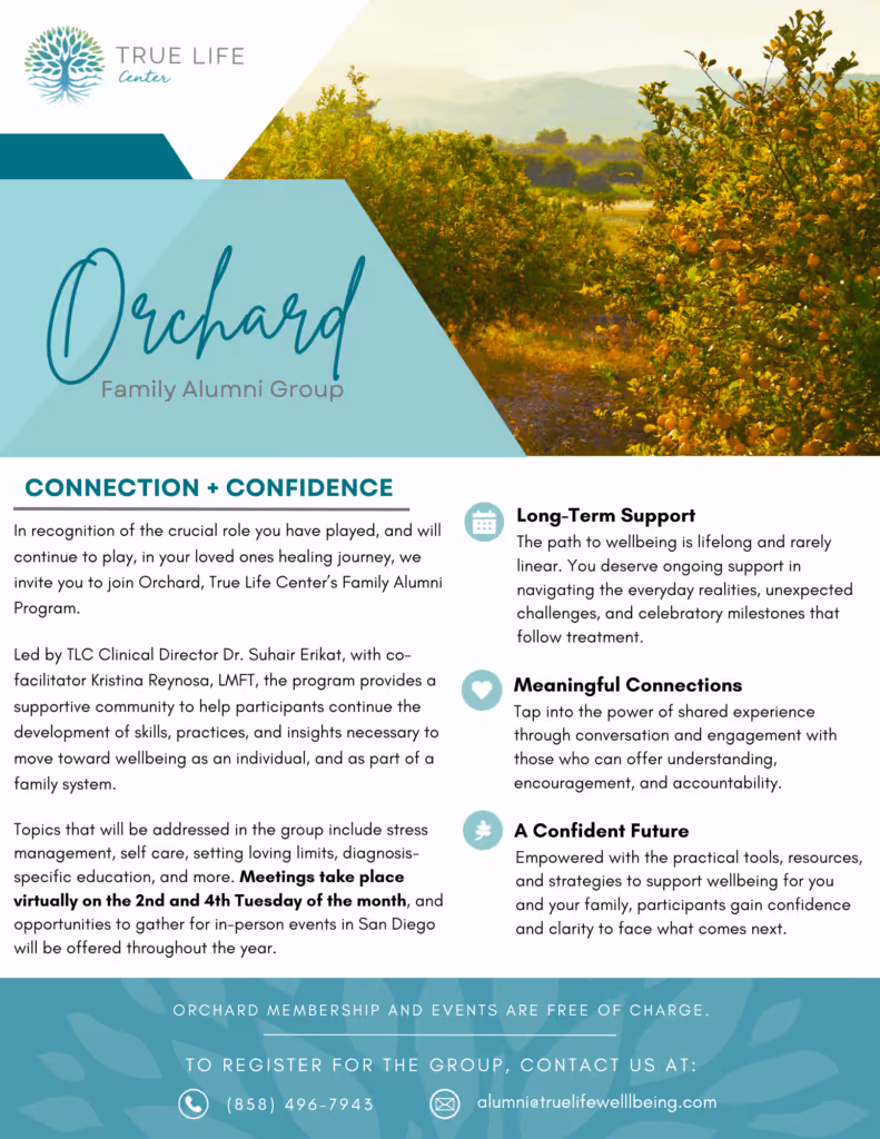 Orchard: TLC Family Alumni Program