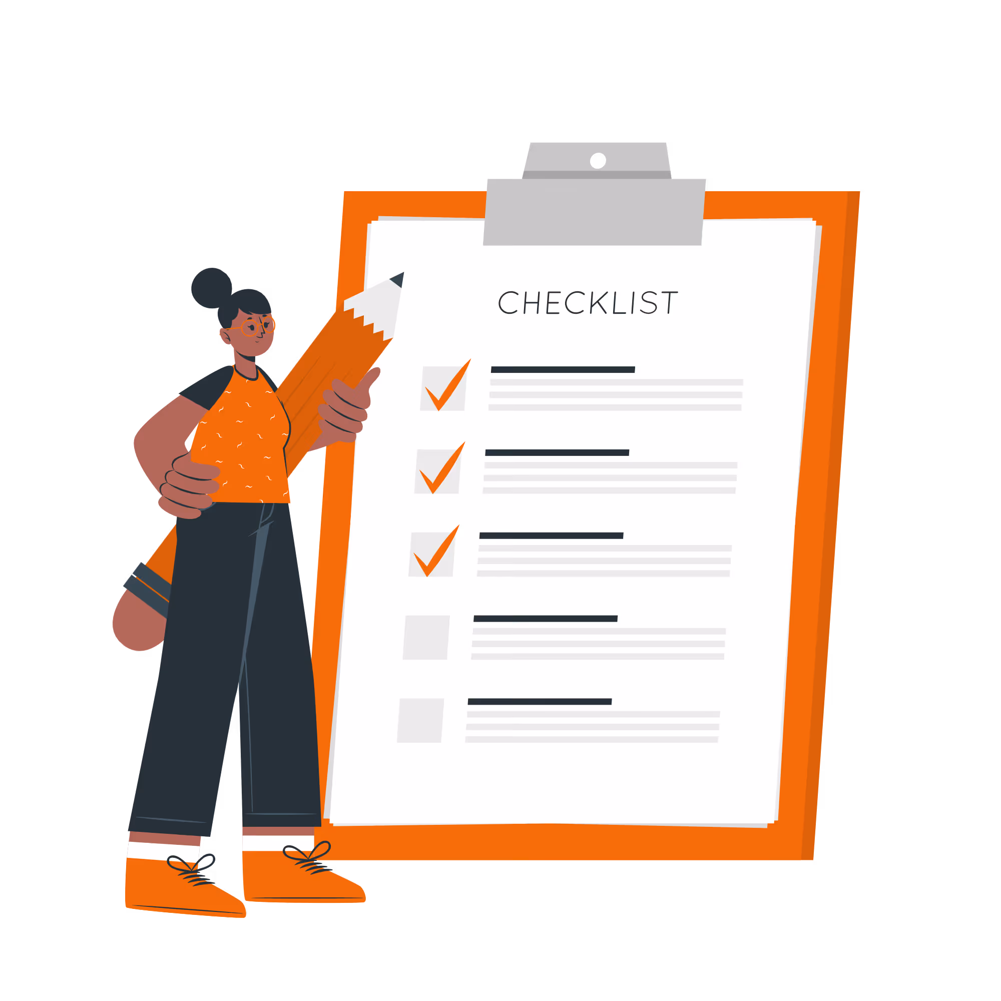 Checklist des étapes prioritaires pour un indépendant en faillite en Belgique