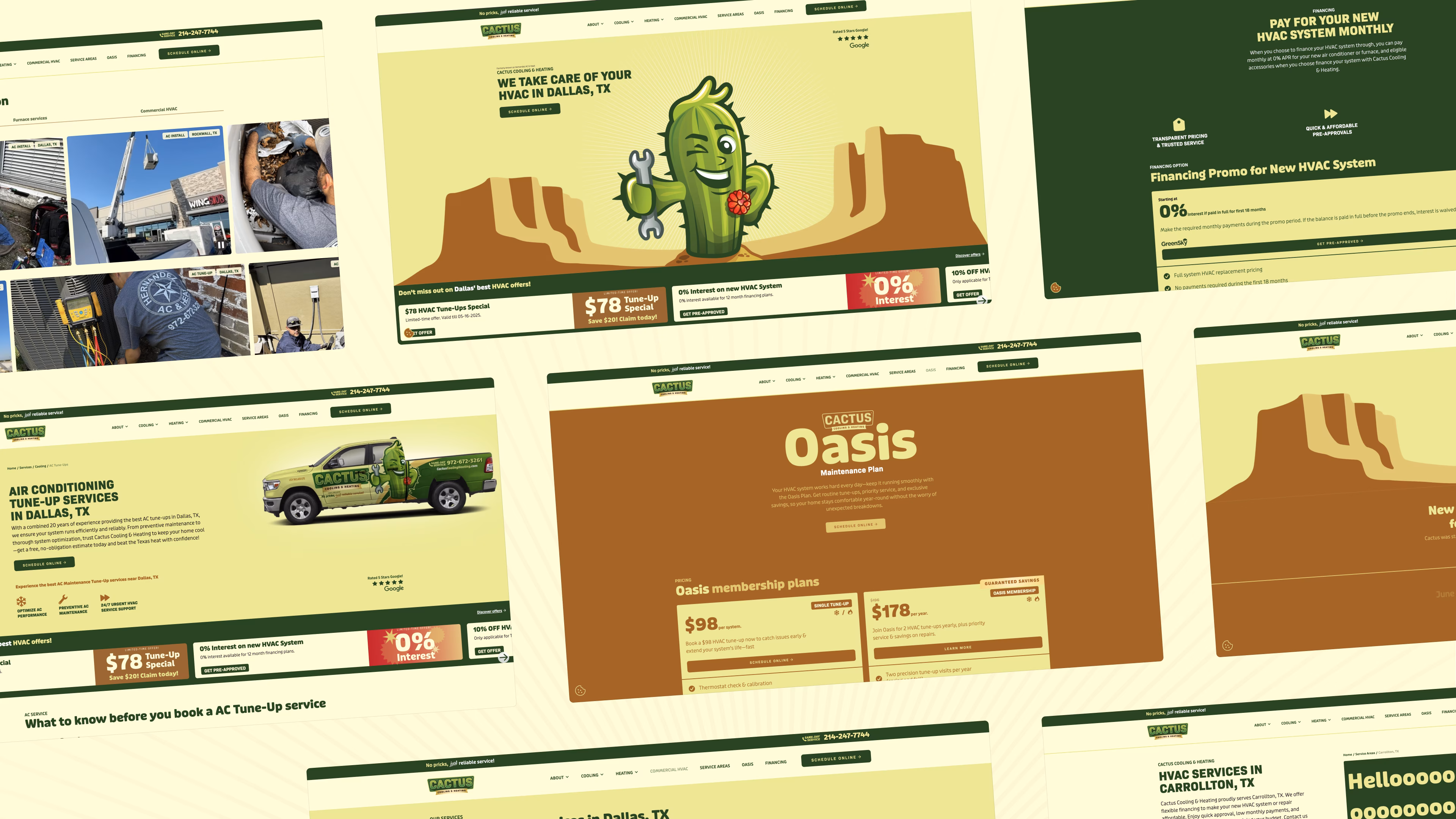 cactus-cooling-heating-desktop-website-collage