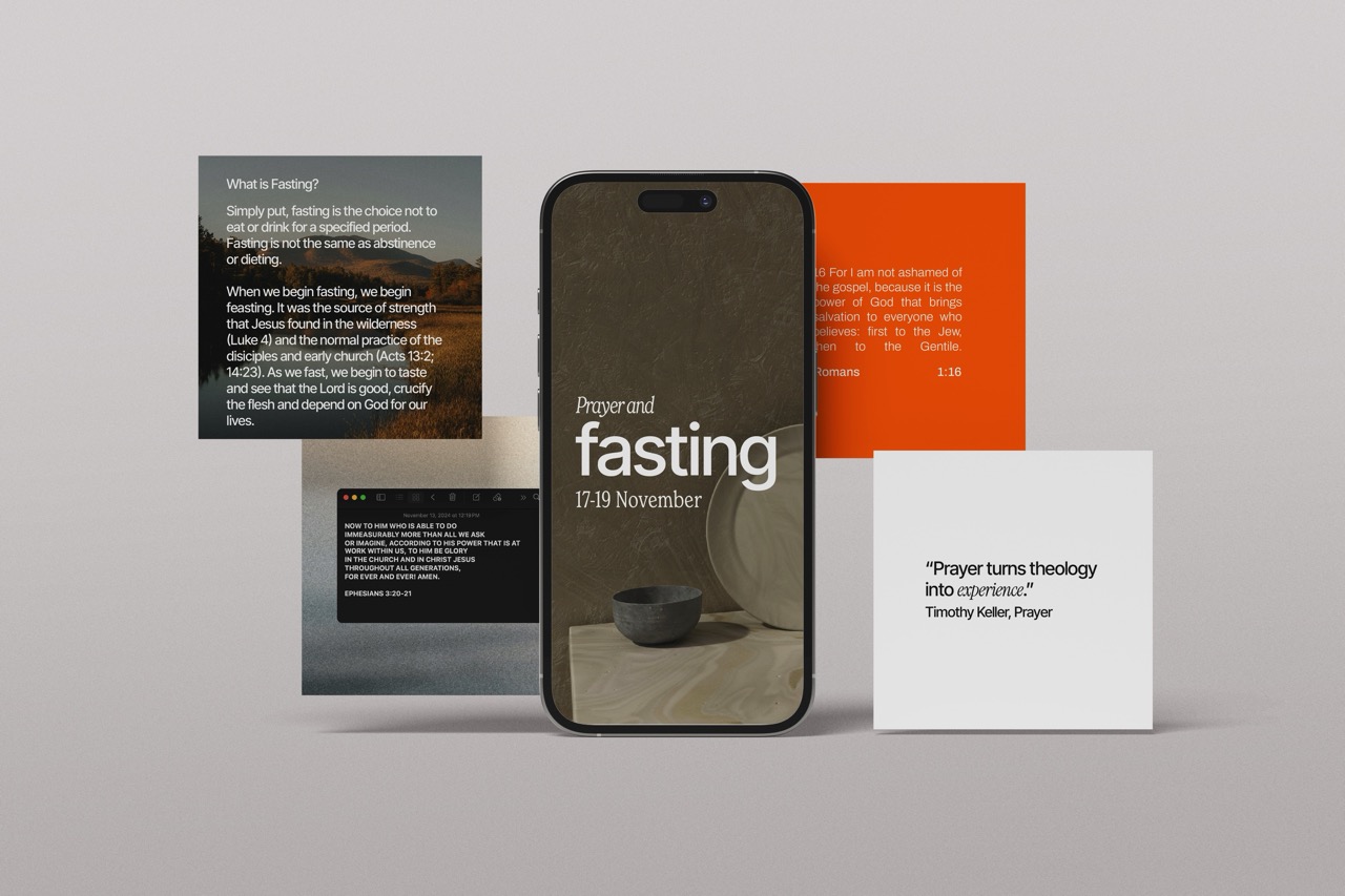 Multiple screenshots of a brand guideline document focusing on typography, showing font styles, sizes, and usage examples with 'Inter' as primary and secondary fonts.