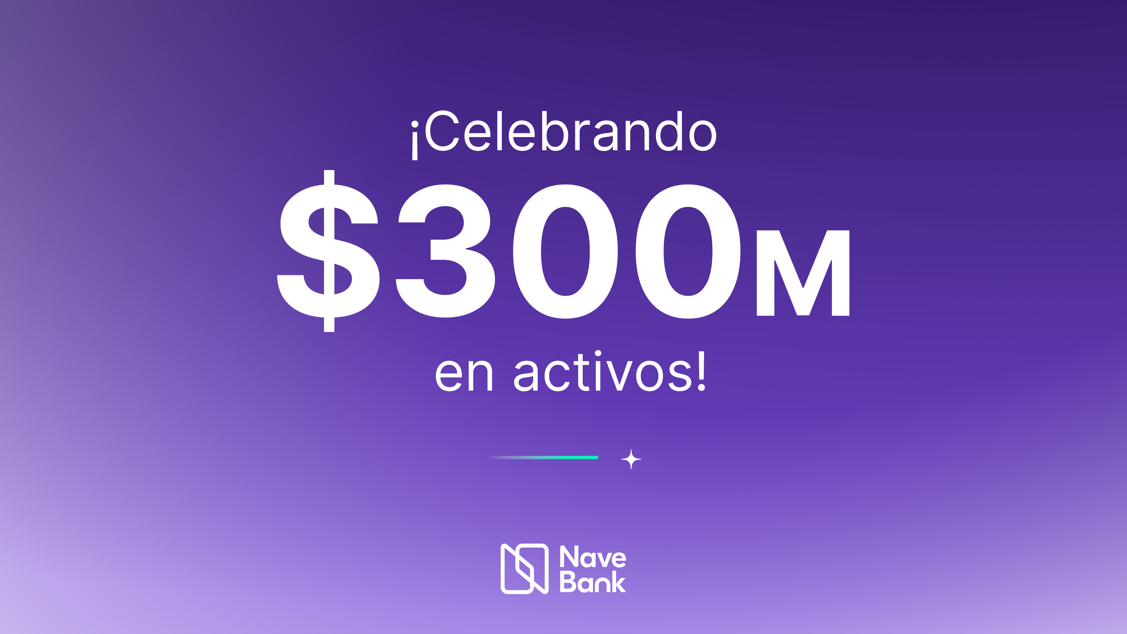 Celebrating $300M in assets at Nave Bank.