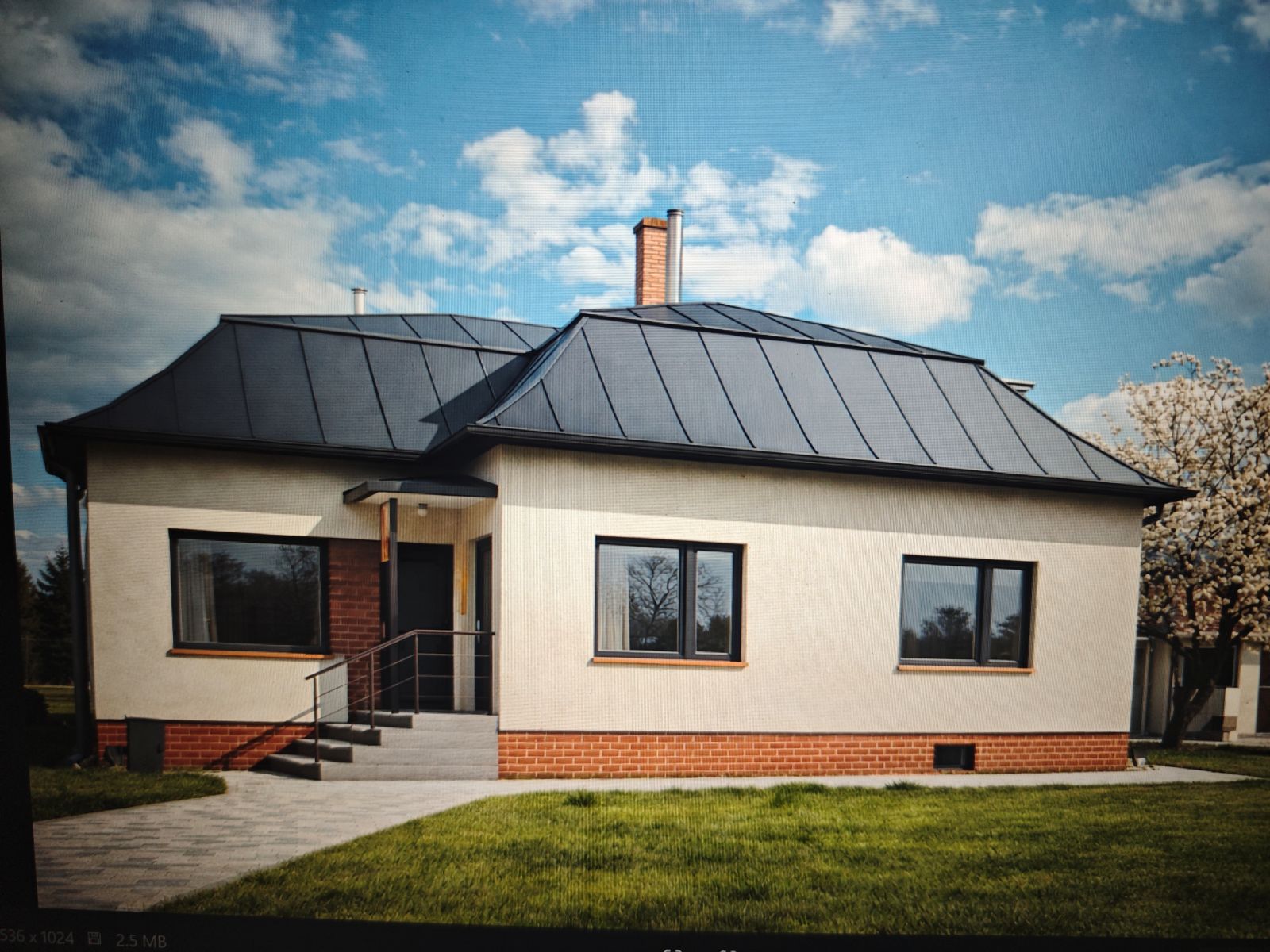 After exterior enhancement