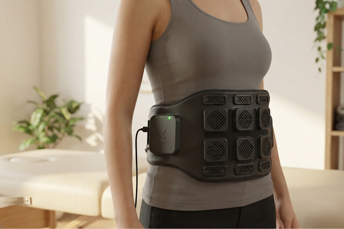 XenoPatch Anwendung am Patienten – Therapieszene