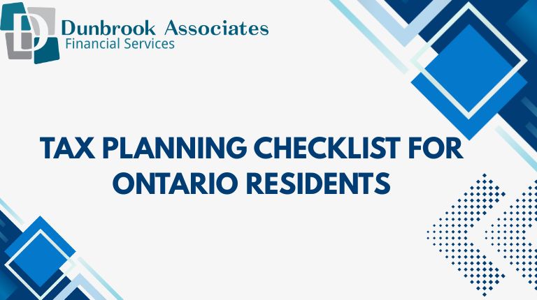 Dunbrook Associates of Barrie Ontario Tax planning advice