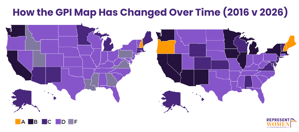 How the GPI Map Has Changed Over Time, 2016 versus 2026