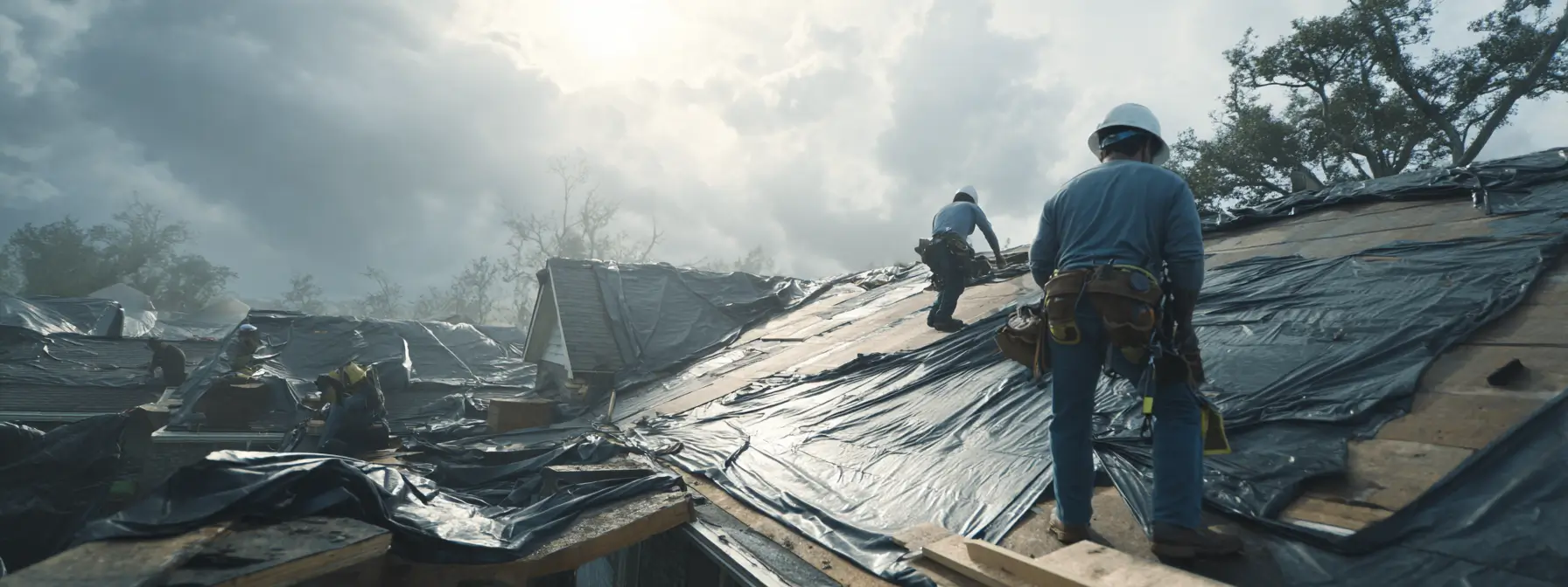 Houston emergency roofing services