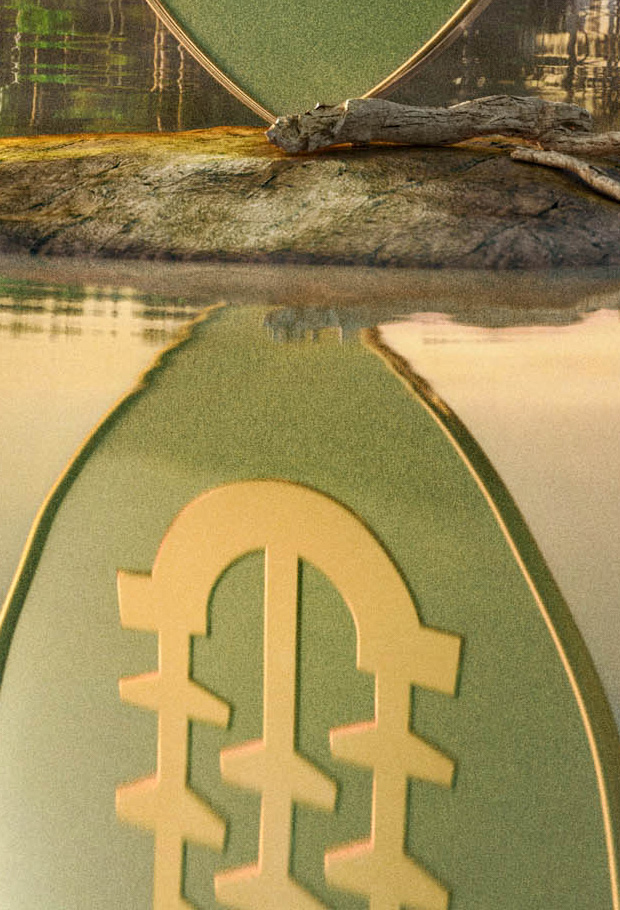 Shield-shaped landscape composite representing financial protection, Sentry Investments campaign.