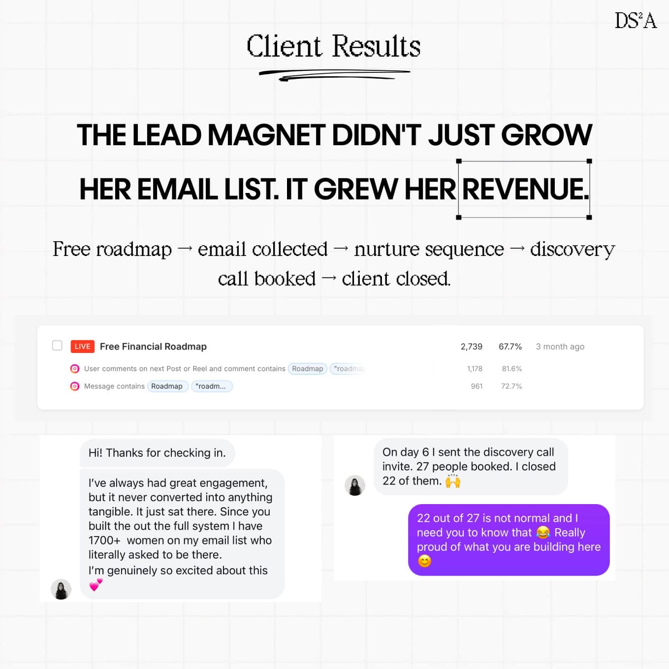 A lady puts earphones on her head