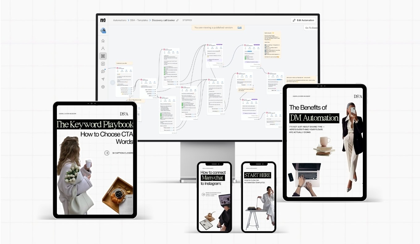 A person is holding a phone in a hand above apple macbook