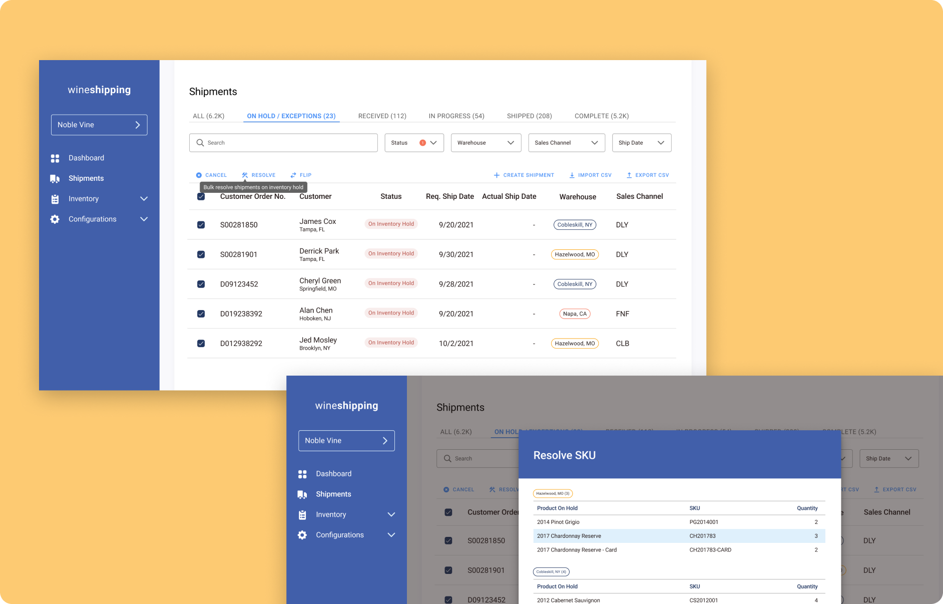 Wineshipping Case Study Overview