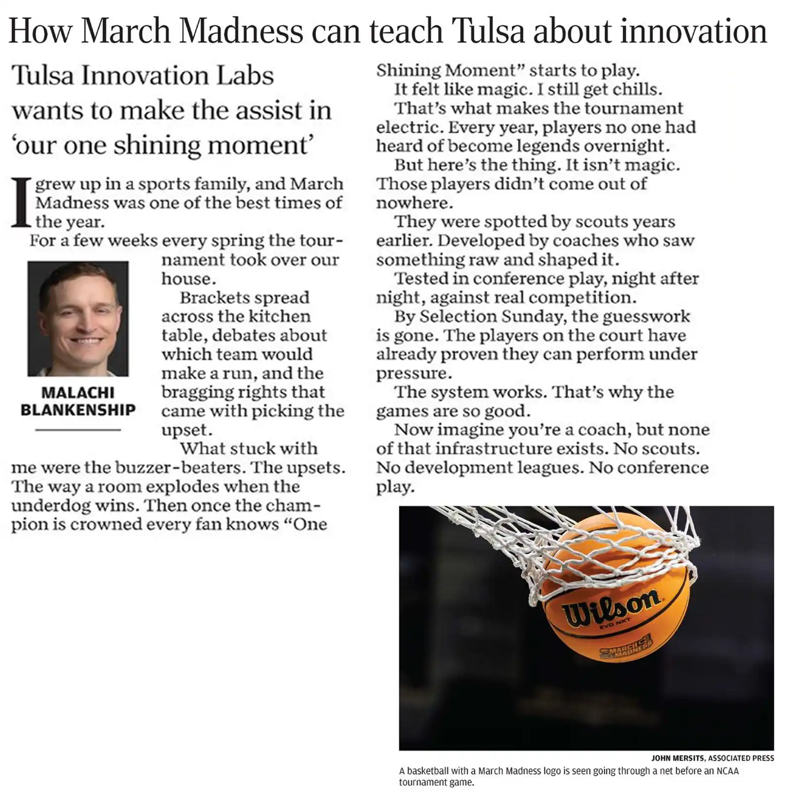 What can March Madness teach us about innovation?