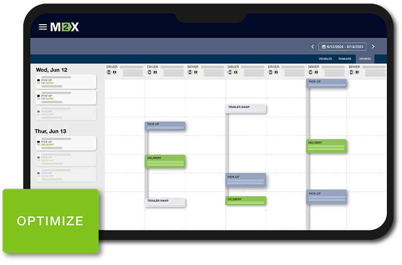 M2X optimization graphic