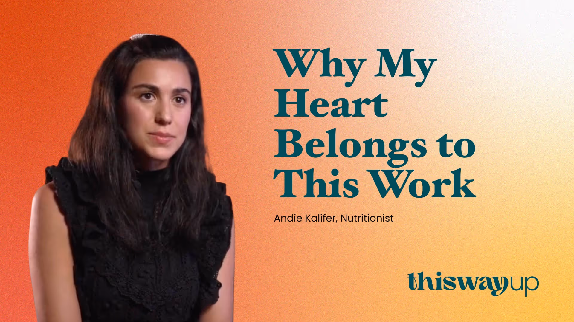 Why My Heart Belongs to This Work | Food, Energy & Purpose