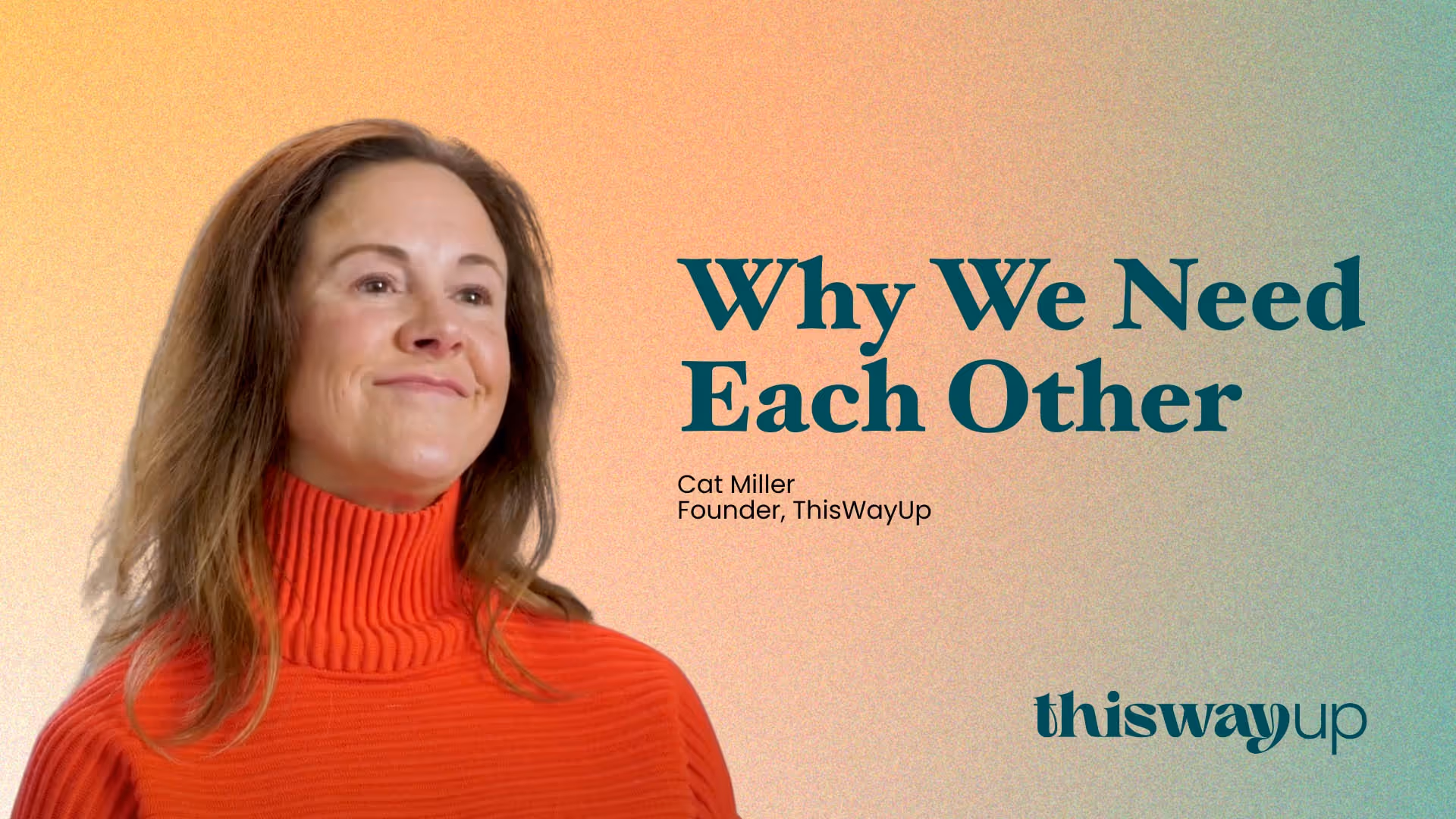 Why We Need Each Other | Community & Mental Health