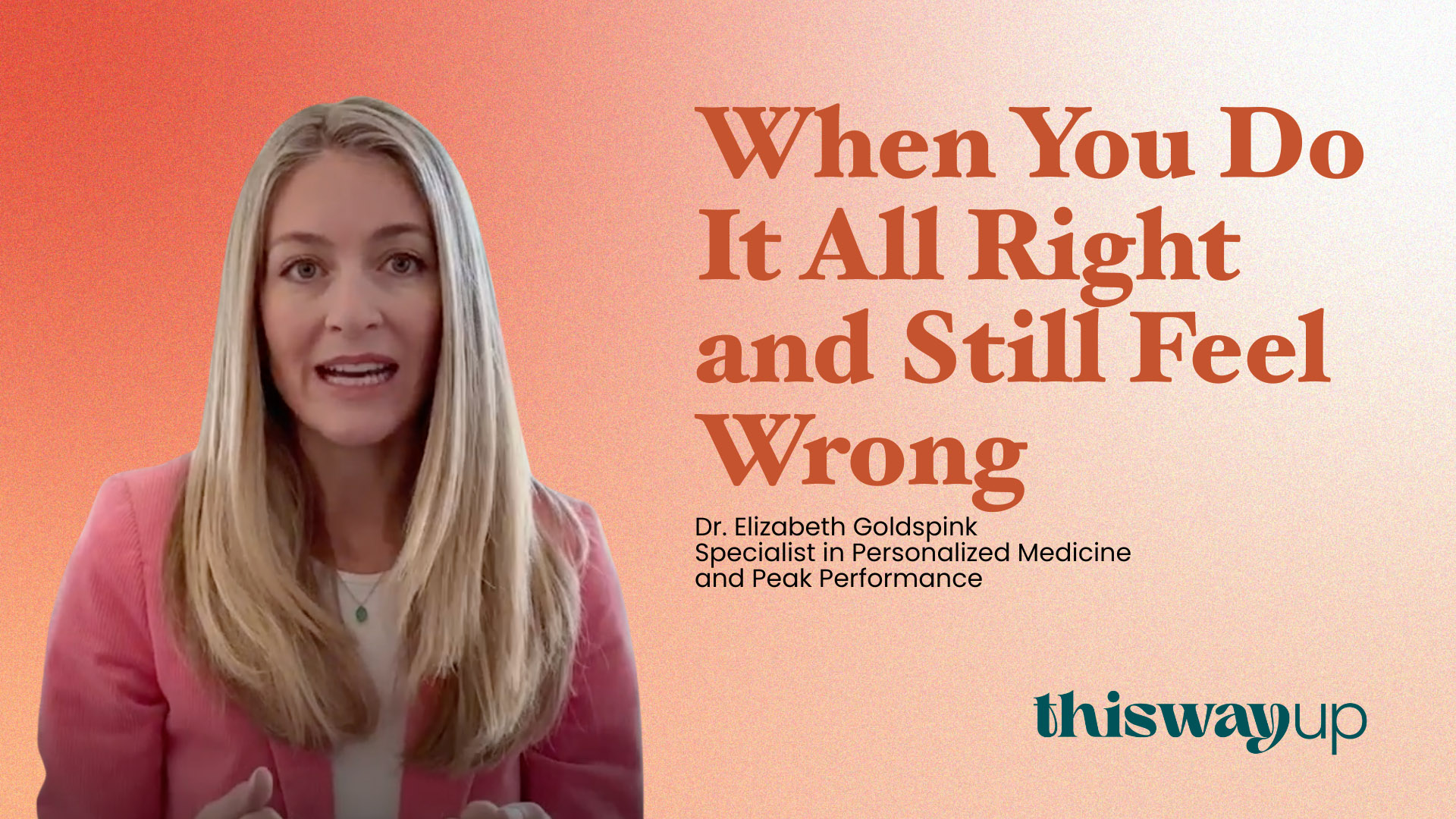 Checking Every Box Still Feeling Off | Why Wellness Needs Alignment Not Perfection