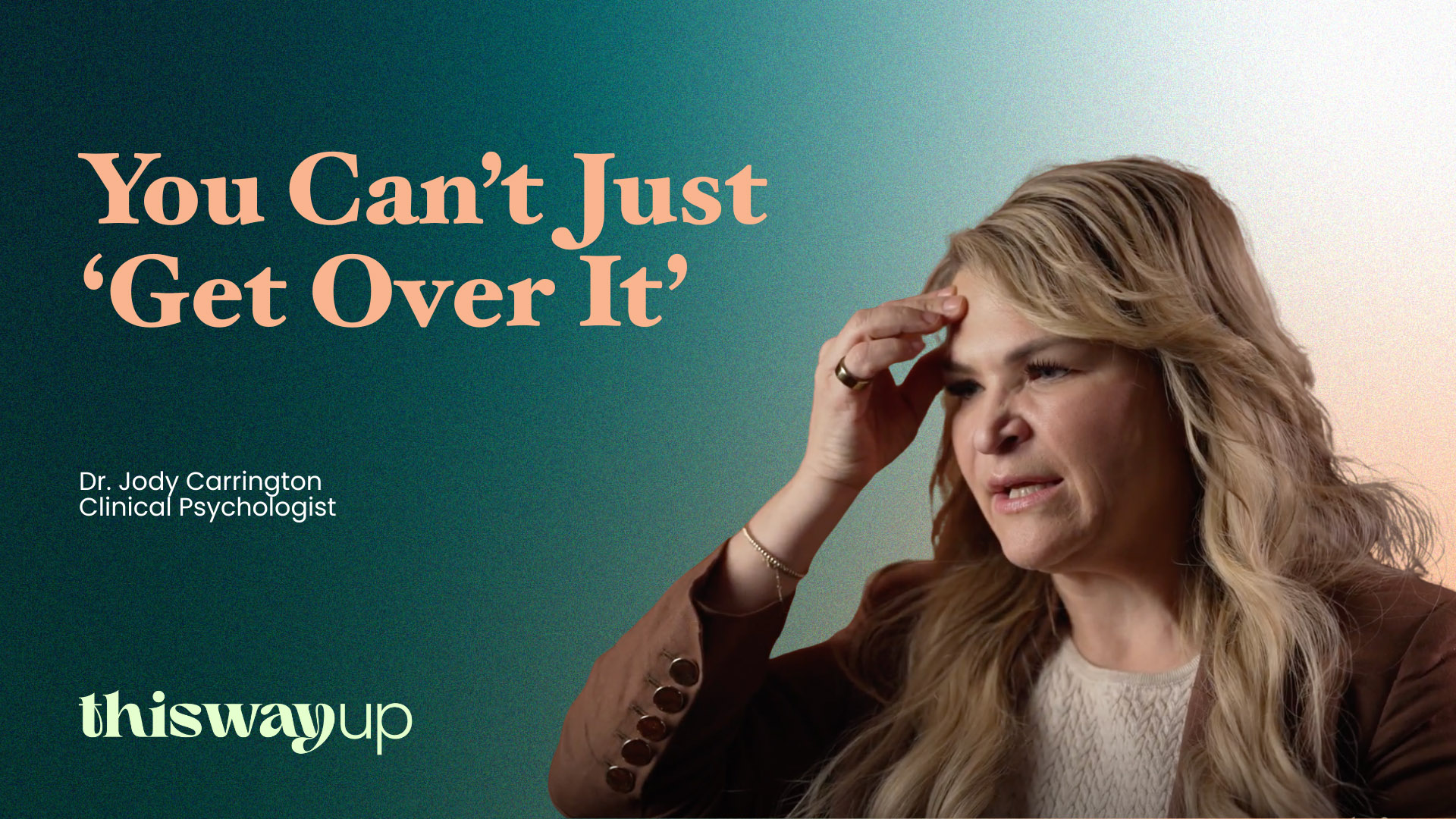 Why We Can't "Just Get Over It" | The Truth About Emotional Healing