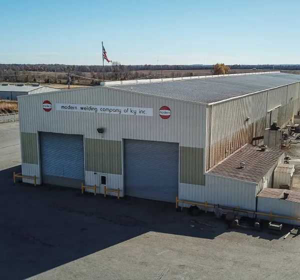 Outside overhead shot of facility