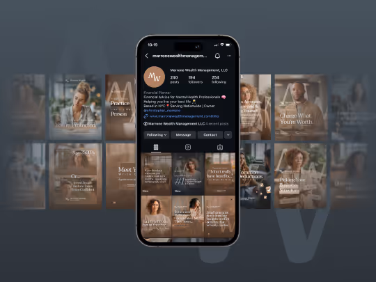 Marrone Wealth social post