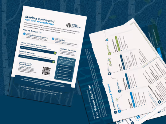 Birch Financial document graphic