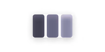 Three sample greys