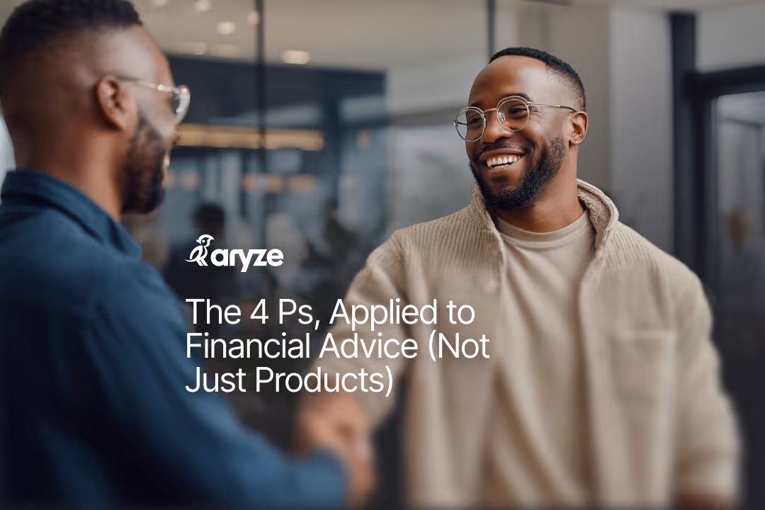 Financial advisor shaking a clients hand and smiling