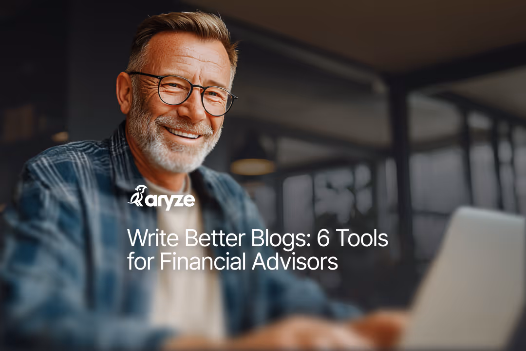 Graphic of a laptop with a blog open