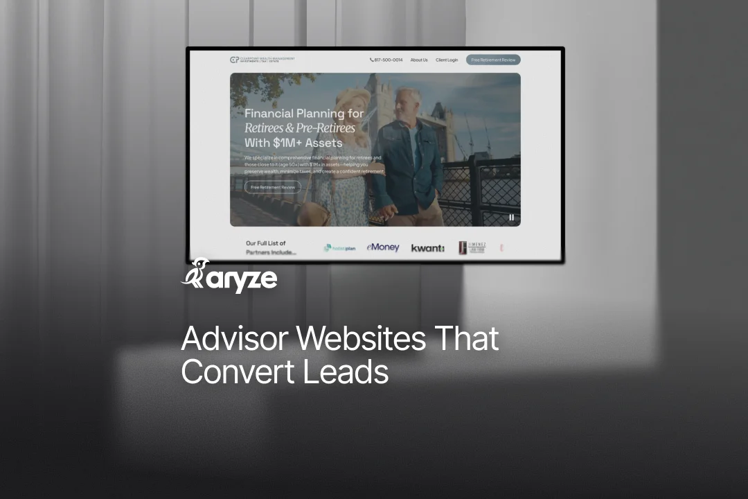 Graphic of Blackwater Financial's Website