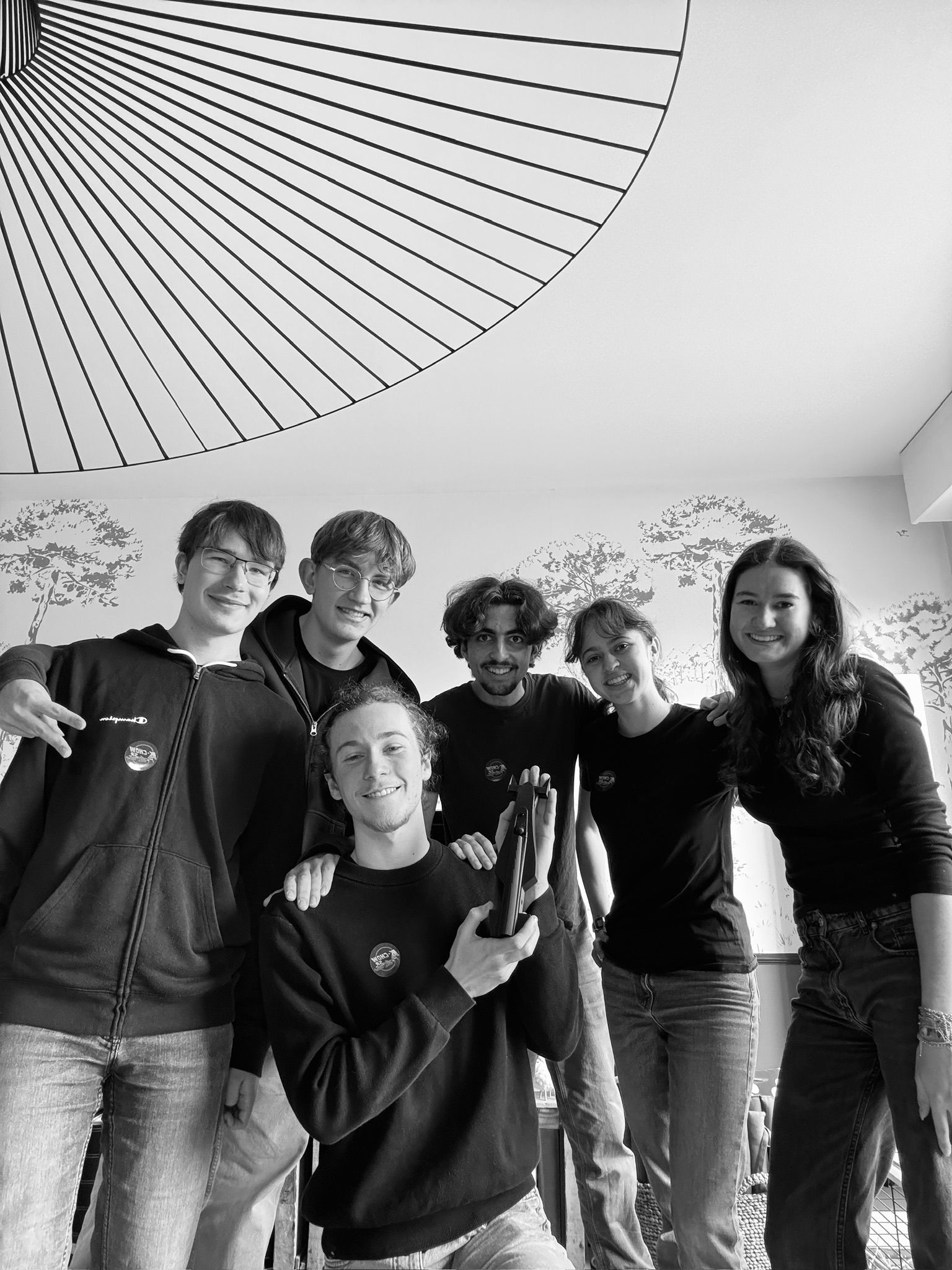 image of team working on a project (for a robotics and automation)