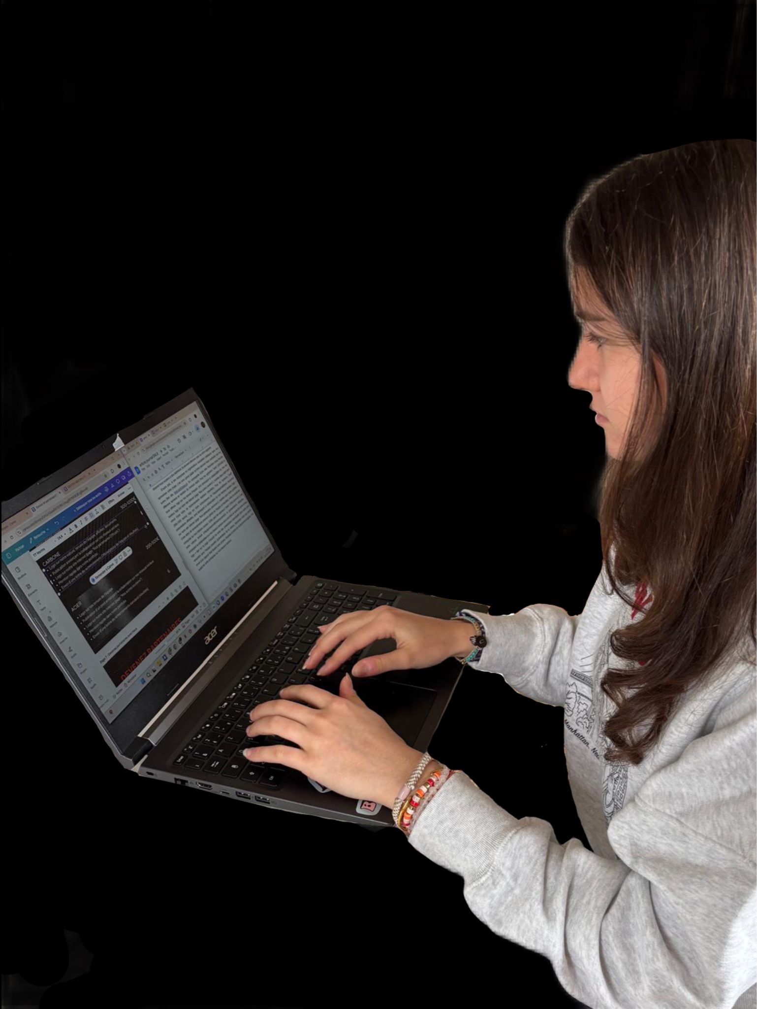 [background image] image of founder at work (for an interior design firm)