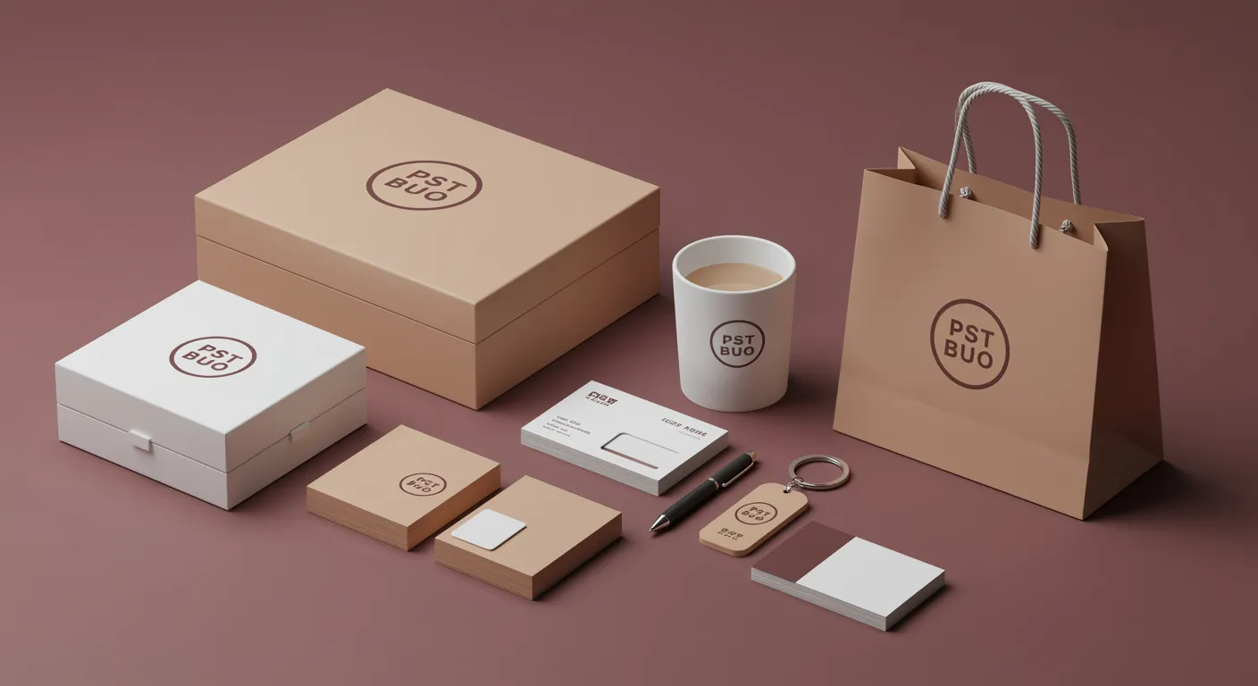 A playful branding system for a subscription box service delivering craft supplies.