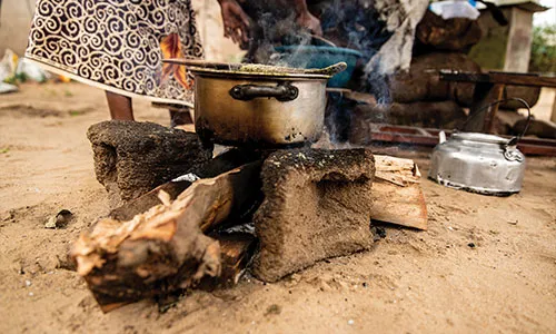 Solid fuel stoves are a leading driver for deforestation. Over 50% of all wood harvested worldwide is used as fuel.