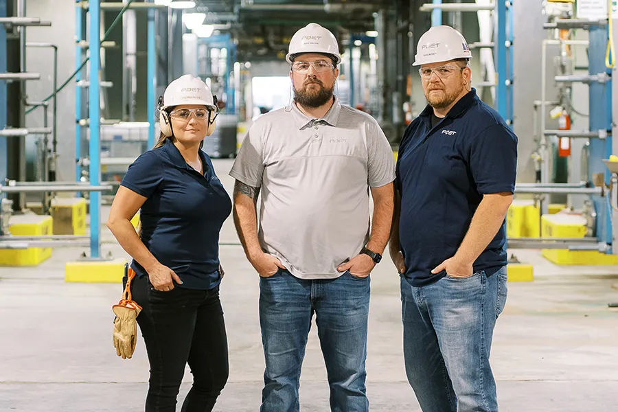 Yolanda Raices, Quality Manager | Dave Wilson, Plant Manager | Chris Morey, General Manager