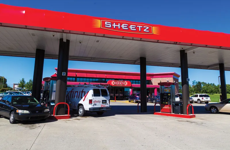 Sheets gas station