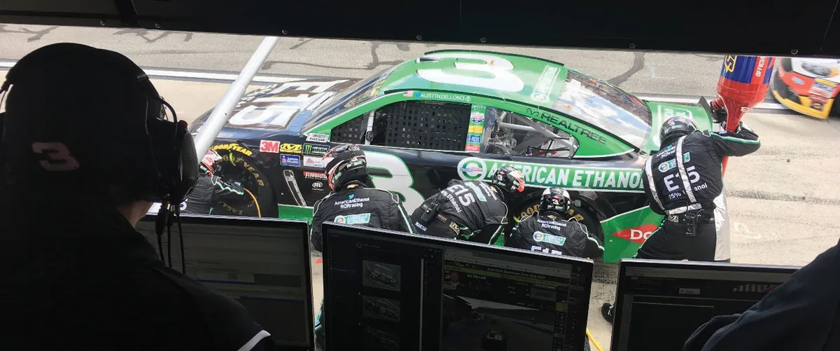 The pit stop of today has evolved into a well-choreographed event.