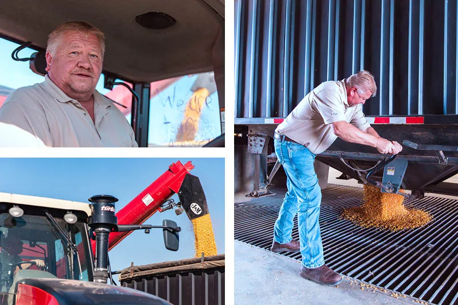 Russ Hazel both farms and works at POET Bioprocessing – Hudson