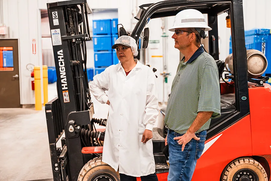 Christen Haley and Steve Murphy discuss bioproducts