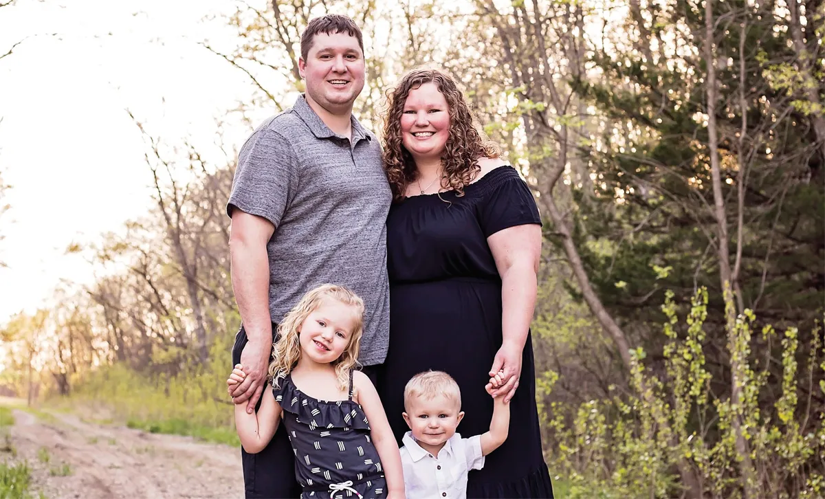Ben and his family