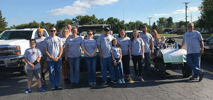 Marion’s Community Outreach and Team Building group at the annual Popcorn Parade.