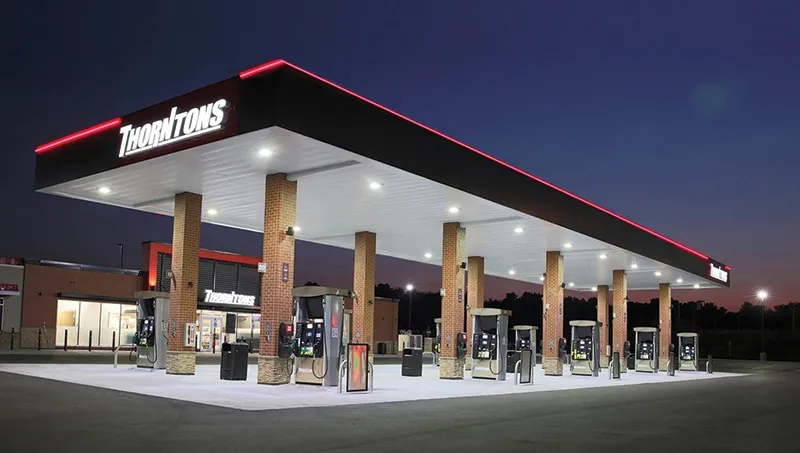 Thorntons gas station