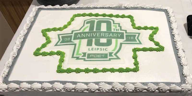 10th anniversary cake