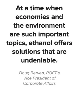 Ethanol offers solutions that are undeniable