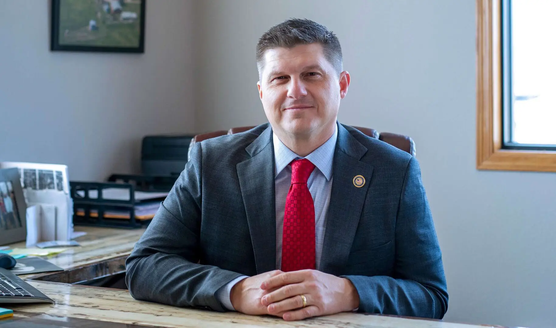 Representative Brad Finstad.