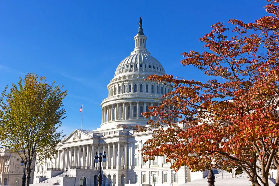 US Capitol building in Washington, DC