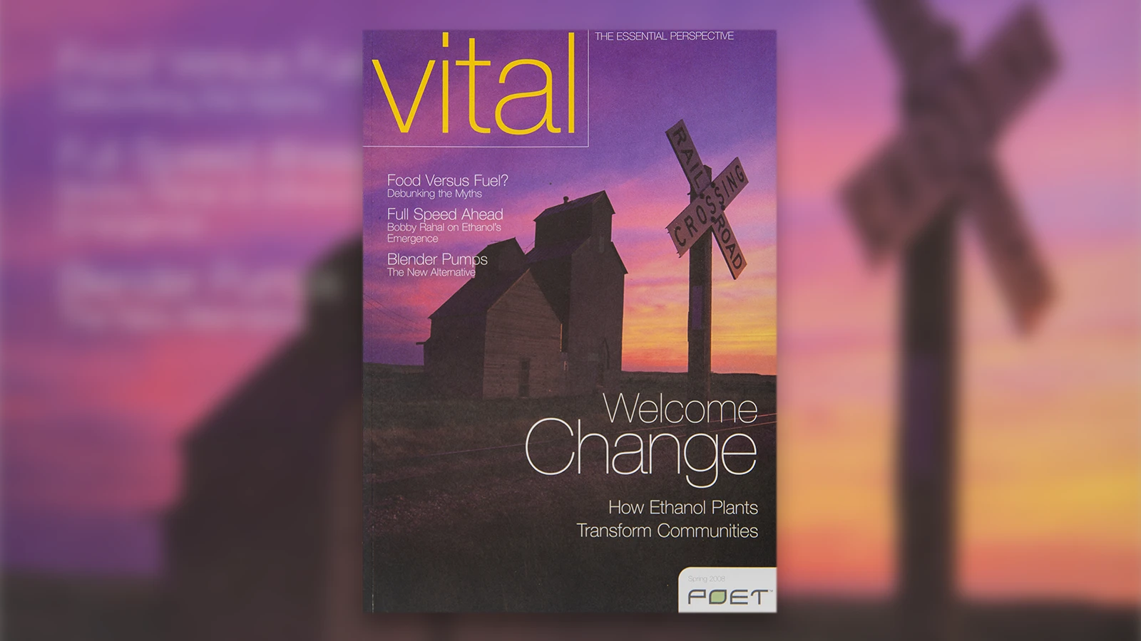 Spring 2008 Vital magazine cover