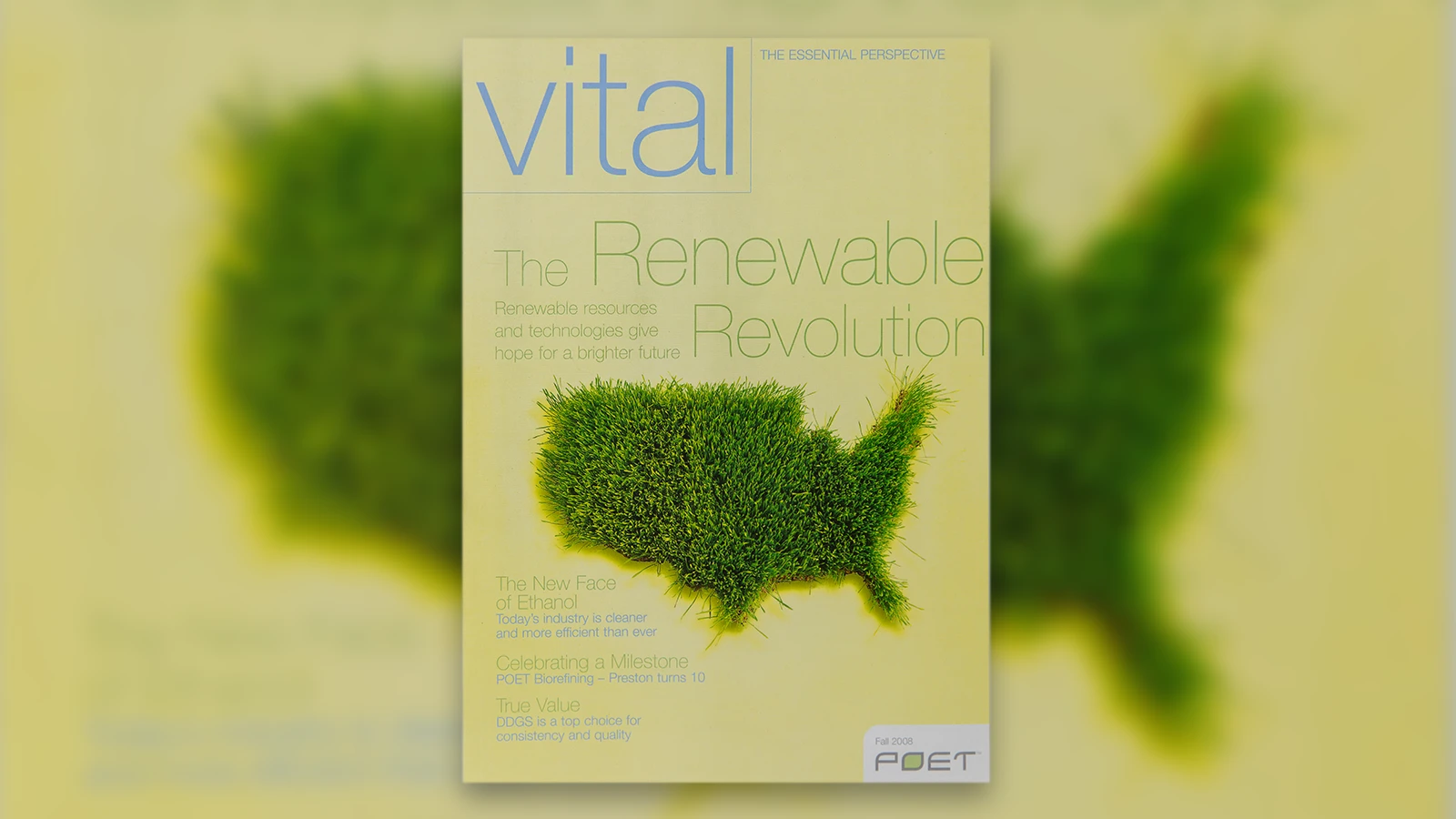 Fall 2008 Vital magazine cover