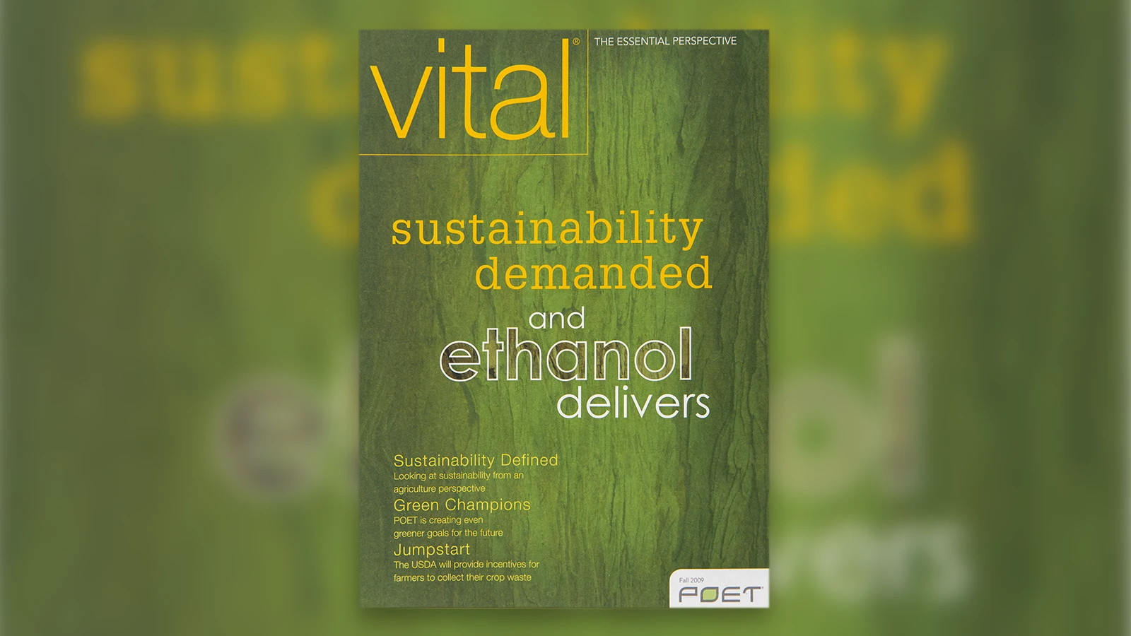 Fall 2009 Vital magazine cover