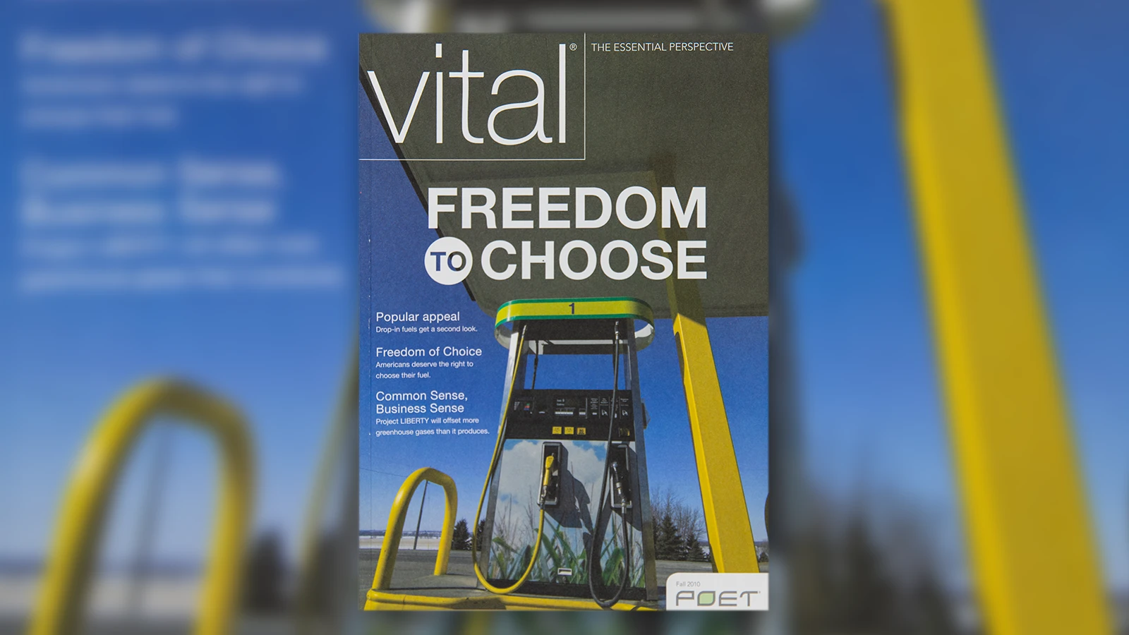 Fall 2010 Vital magazine cover