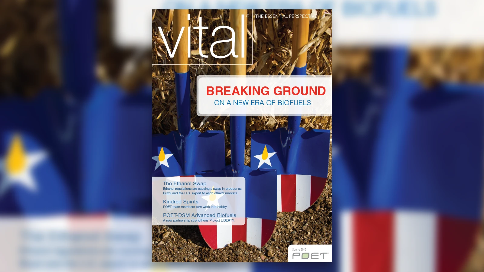 Spring 2012 Vital magazine cover
